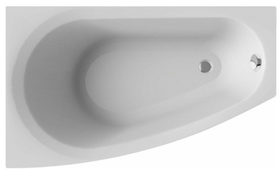 Ванна асимметричная левая 150х90 белая ALBA SPA BALINE (ВАС013000Л100)