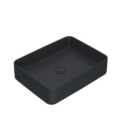 Чёрный матовый умывальник накладной, Slide, IDDIS (SLIBM02i27) Чёрный матовый умывальник накладной, Slide, IDDIS (SLIBM02i27)