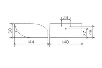 Бумагодержатель Keuco Elegance New (11660010000)