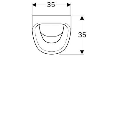 Писсуар Geberit 
Aller
 (236500000)
