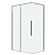 Душ.ограждение 120.K33.01.1080.10.00 Galaxy (100*80*195) хром, стекло прозрачное, 2 места (120.K33.01.1080.10.00)