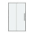 Дверь в нишу 100.K33.02.130.10.00 Cosmo (130*195) хром, стекло прозрачное, 1 место (100.K33.02.130.10.00)