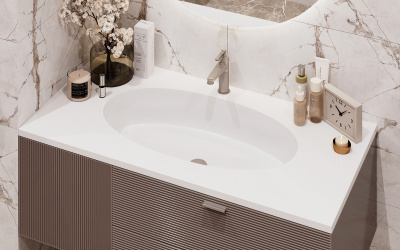 Умывальник ESSE от 80x50х15,5 (IN F 800/2)