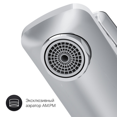 AM.PM Gem, смеситель для умывальника, хром, шт. (F90A02100)