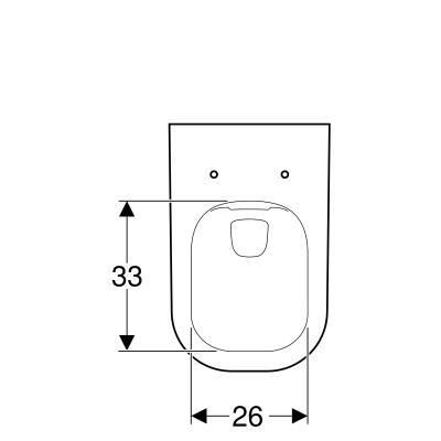 Унитаз подвесной безободковый Geberit Smyle (500.210.01.1)