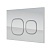 Кнопка смыва OWL Glas White для инсталляции Hasvik (Хасвик), ABS пластик+Стекло (Knapp 08 GW)