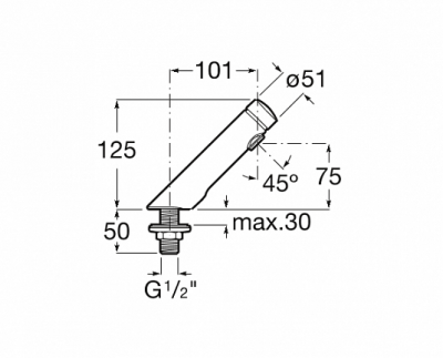Кран для раковины Roca - Avant (5A4279C00)