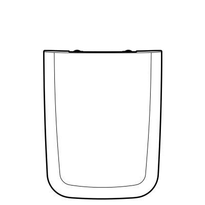Крышка-сиденье SoftClose, Geberit 
iCon Square
 (571910000)
