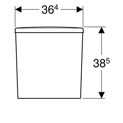 Бачок для унитаза Geberit Renova (227780000) Бачок для унитаза Geberit Renova (227780000)
