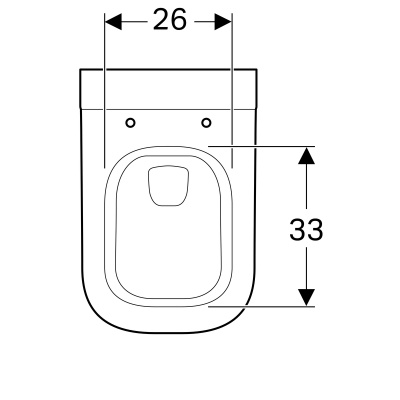 Унитаз подвесной безободковый Geberit myDay (201460600) Унитаз подвесной безободковый Geberit myDay (201460600)
