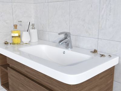 Смеситель для раковины Paini Smile (39CR205CAKM)