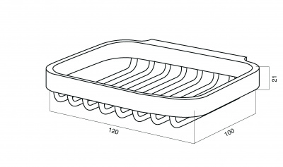 Мыльница-решетка AM.PM Inspire (A5034664)