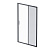 AM.PM Gem Solo Дверь душевая 120х195, стекло тонированное, профиль черный матовый (W90G-120-1-195BG)