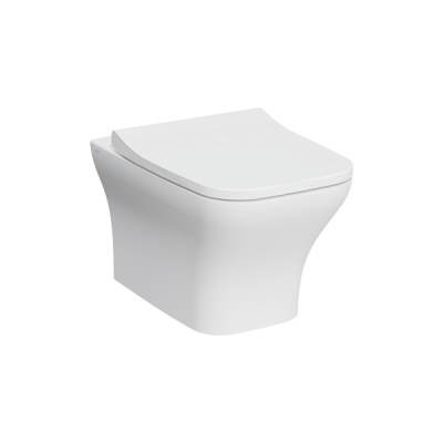 Подвесной Безободковый унитаз Vitra Zentrum Square (7484B003-0075)