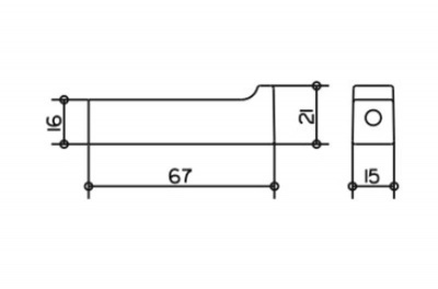 Крючок для халата Keuco Edition 11 (11116010000)