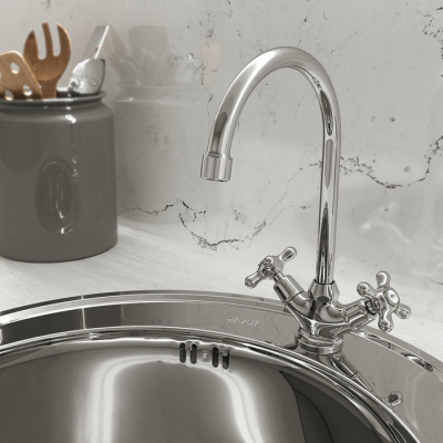 Смеситель для кухни, Jeals, IDDIS (59000T4C+W04)