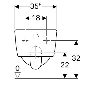 Унитаз подвесной безободковый Geberit iCon (204070000) Унитаз подвесной безободковый Geberit iCon (204070000)