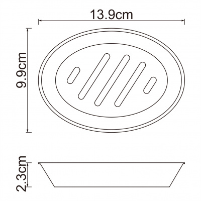 Ruwer K-6729 Мыльница (K-6729) Ruwer K-6729 Мыльница (K-6729)