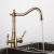 Gappo смеситель бронза. д/кухни ф35. фильтр д/питьевой воды (G4391-4)