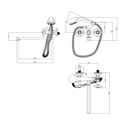 Смеситель Lemark Promotion универсальный (LM6048C)