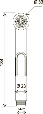 Гигиеническая лейка AM.PM (F0201964)