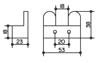 Крючок Keuco Edition 300, хром (30015010000)