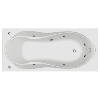 Ванна акриловая BAS - Ямайка 180x80 (В 00044)