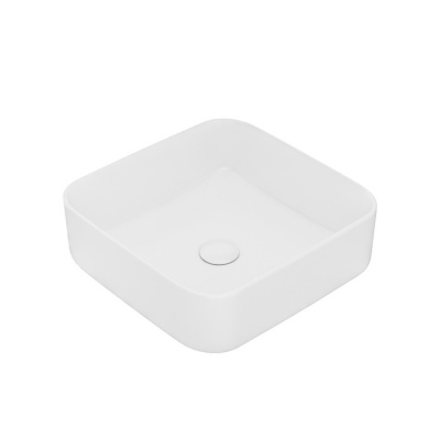 Белый глянцевый умывальник накладной, Bridge, IDDIS (BRIWS04i27)