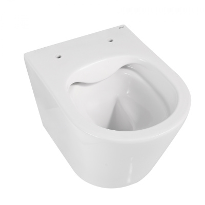 Унитаз ABBER Bequem подвесной белый, безободковый (AC1102)