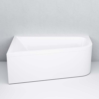 Ванна акриловая ассиметричная 160x100, левосторонняя AM.PM Spirit (W72A-160L100W-A2)