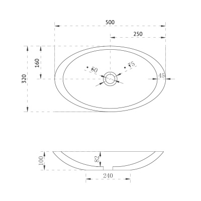 Раковина накладная прозрачная ABBER Kristall розовая (AT2810Koralle)