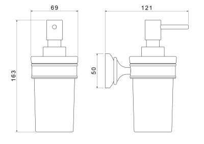 Дозатор AQUATEK КЛАССИК (AQ4505CR)
