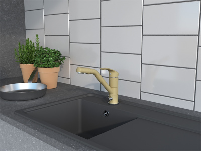 Смеситель для кухни Paini Q (04AV543KM)