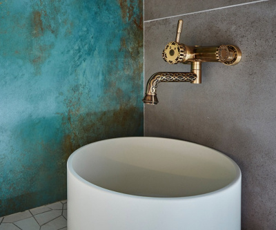 Смеситель настенный WINDSOR, бронза (10114)