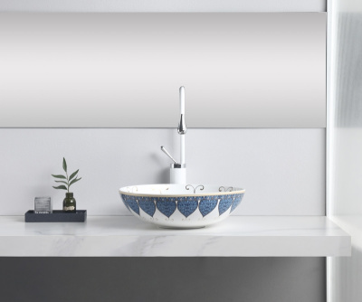 Раковина-чаша Bronze de Luxe Lotos 405x405x125 (5008)