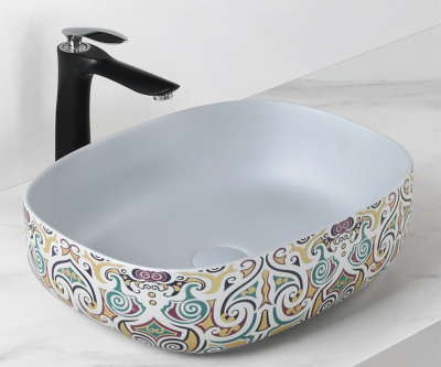 Накладная раковина Bronze de Luxe MURANO 455х340х160 (4035)