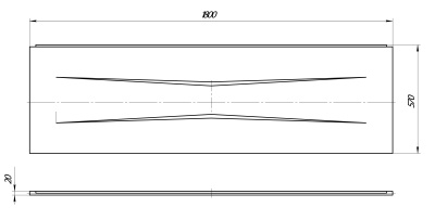 Панель 1Marka "RAGUZA" 180 (02раг1880)