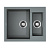 Omoikiri Sakaime 60-2-GR Tetogranit/leningrad grey (4993554)