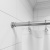 Карниз для ванной комнаты, 110-200 см, мат. хром, Elegante, IDDIS (020A200I14)