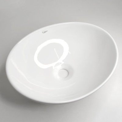 Раковина накладная Calypso овальная 410x335x145мм (CS3078)