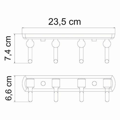 Oder K-3074 Кронштейн настенный (K-3074)
