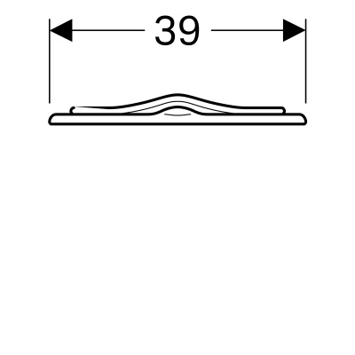 Сиденье для унитаза детское Geberit Bambini (573367000)