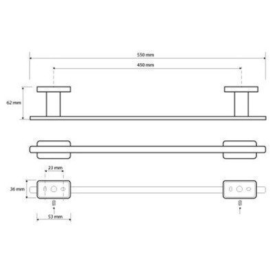Полотенцедержатель Bemeta - Niki (153104042)