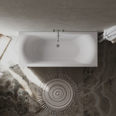 Ванна акриловая 1Marka "ESMA MG" 180*80 (01эсм1880)