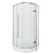 Душ.ограждение GR-5090 Style 90*90*190 полукруг, дверь распашная 1 место (GR-5090)