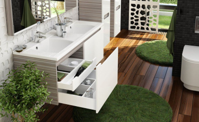 Сдвоенный умывальник Ravak Classic 1300 (XJD01113000)