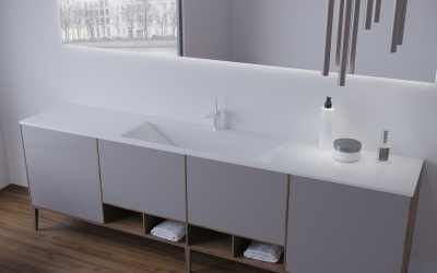 Умывальник ESSE от 120x45х23 (IN F 1200/1) Умывальник ESSE от 120x45х23 (IN F 1200/1)