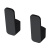 Набор Крючков для полотенец Am.Pm Func, 2 шт, черный (A8F35622)