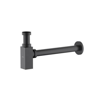 Сифон AQUATEK, матовый черный (AQ6013MB)