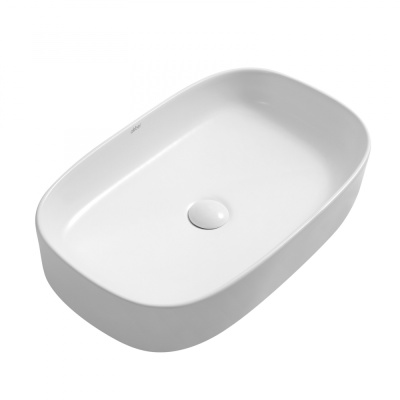 Раковина накладная ABBER Rechteck белая (AC2209)